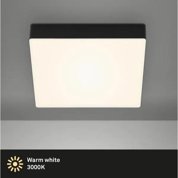 Briloner 7070-015 - LED Mennyezeti lámpa FLAME LED/16W/230V fekete