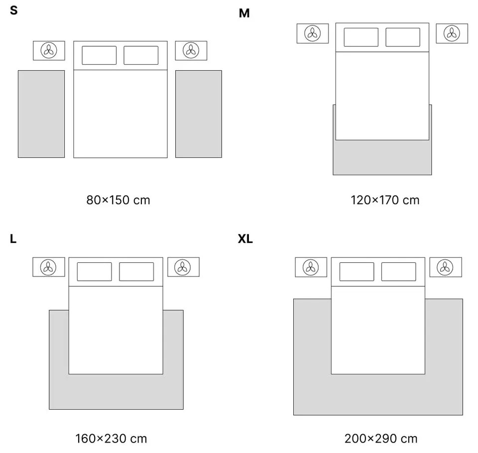 Krémszínű szőnyeg 80x120 cm Perrotin Cream White – Elle Decoration