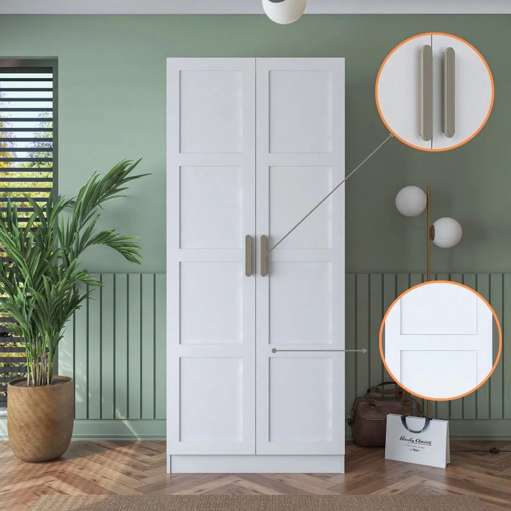 Gardróbszekrény, 90 cm – BA187