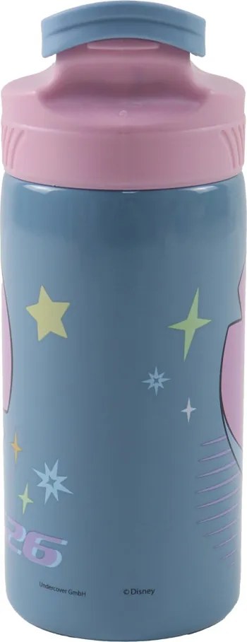 Disney Lilo és Stitch, a csillagkutya Alien 626 alumínium szívószálas kulacs akasztóval 500 ml