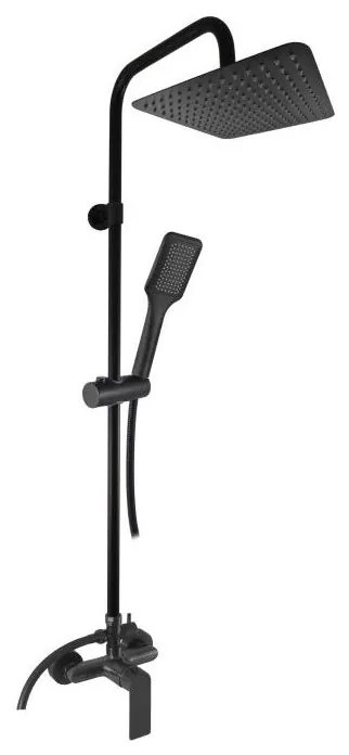 RAV Slezák NL182.5/7-04CMAT - NIL zuhanyszett csapteleppel, matt fekete