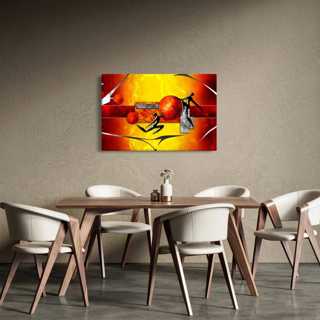 Kép - Az emberiség festménye (90x60 cm)