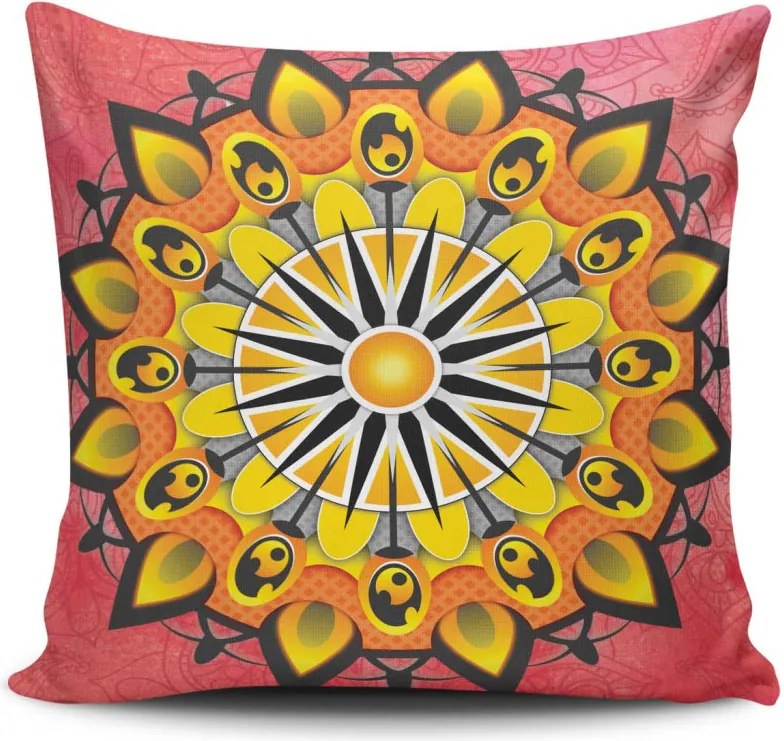 Díszpárna, 43×43 cm – MANDALA-19