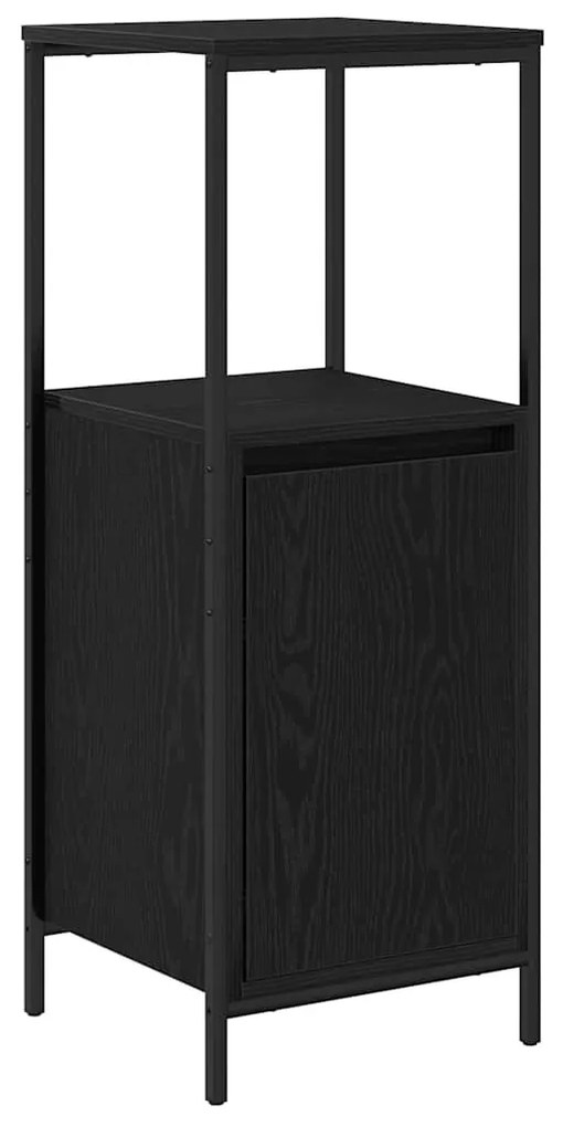 Fürdőszoba bútor szett 3 pcs Musta tammi 90 x 34.5 x 60 cm