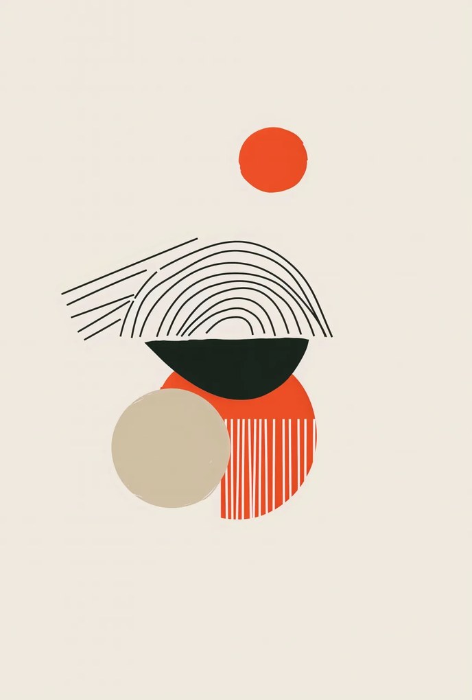 Poszter 61x90,5cm Központi Nap