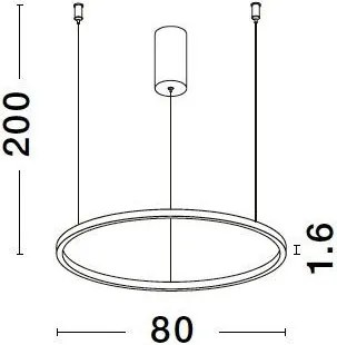 NOVALUCE 9345604 TARQUIN Modern Led Függesztett Lámpa LED IP20