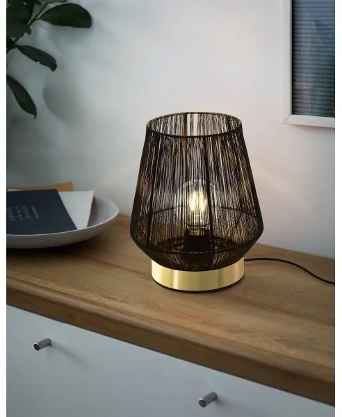 Eglo 99808 - Asztali lámpa ESCANDIDOS 1xE27/40W/230V