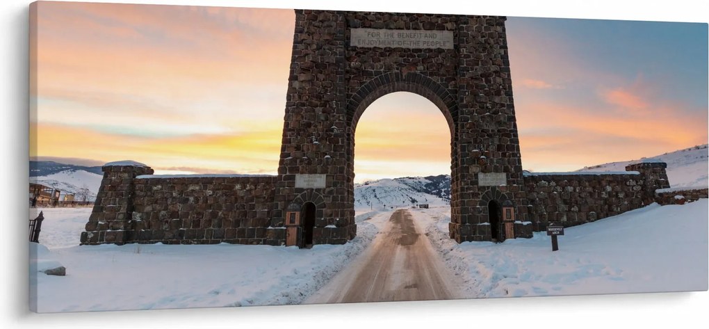 A kapu képe, Yellowstone (120x50 cm)