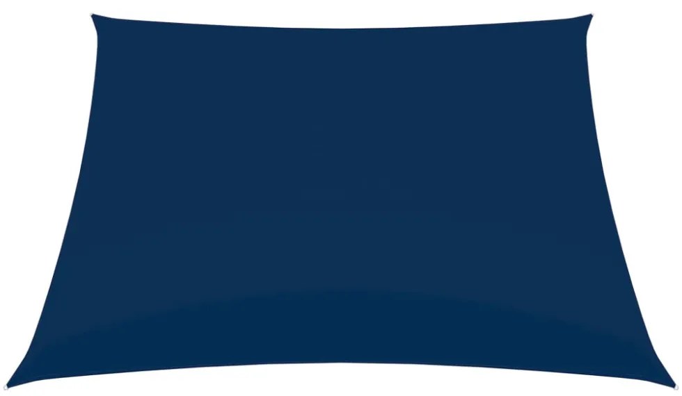 kék négyzet alakú oxford-szövet napvitorla 2,5 x 2,5 m