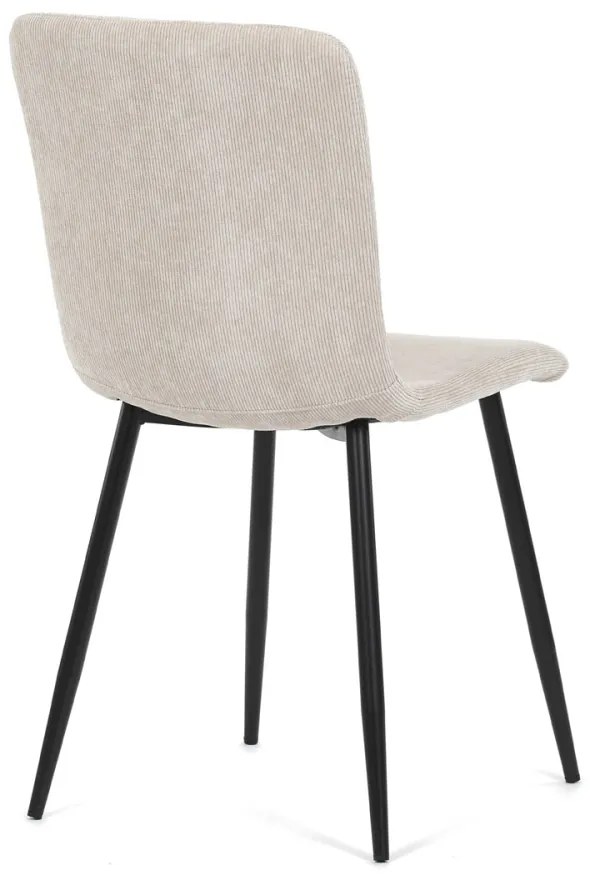 Scaun elegant de culoarea alb închis. DCL-964