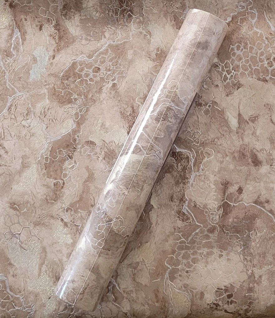 Fali tapéta, dekoratív vakolat, csillogó részletek, DA52607