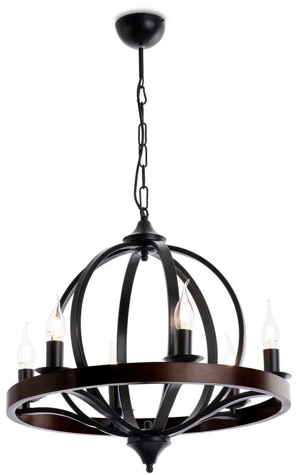 Csillár láncon KYOLN 6xE14/40W/230V