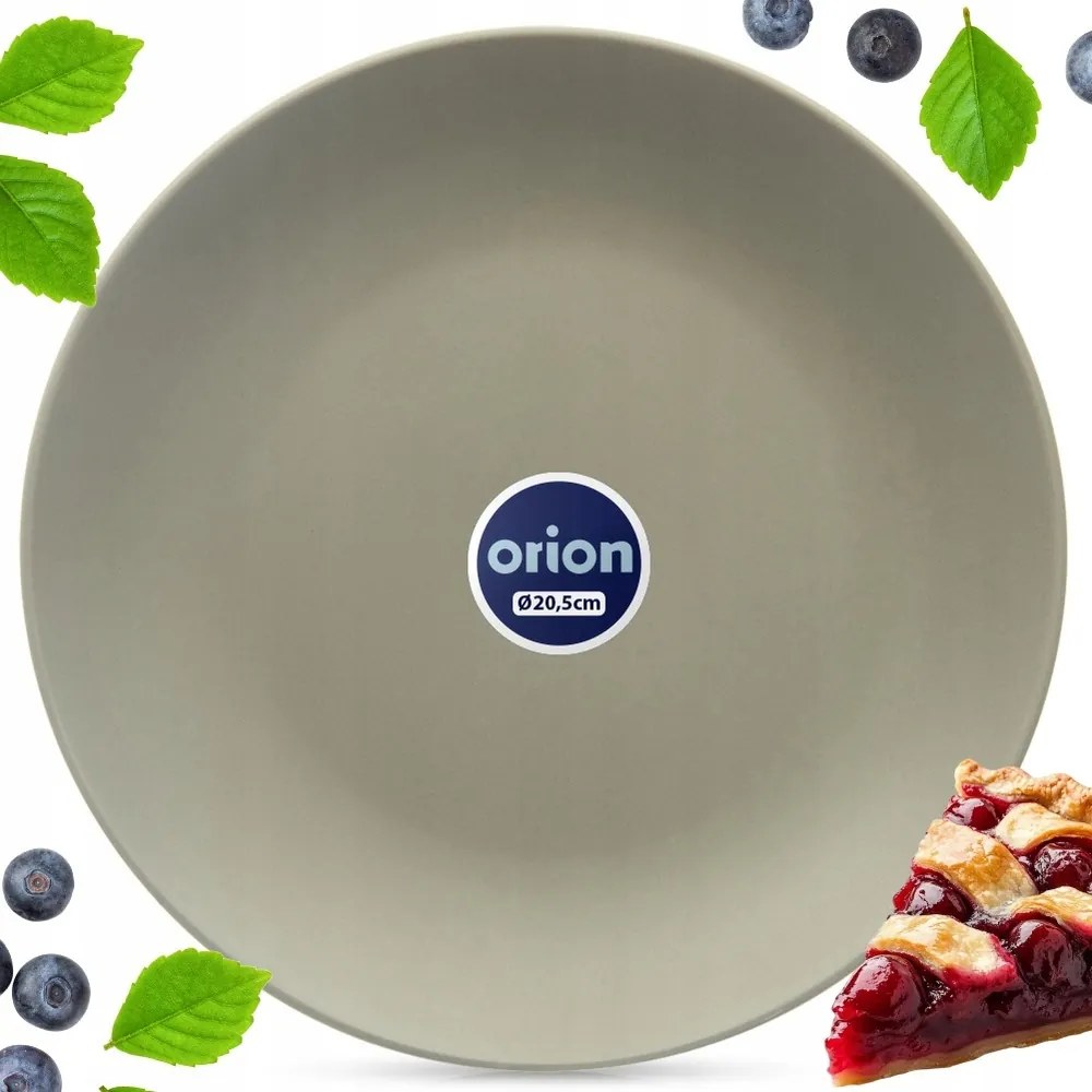 Desszert Tányér kicsi sütemény kerámia desszert Zöld 20,5 cm