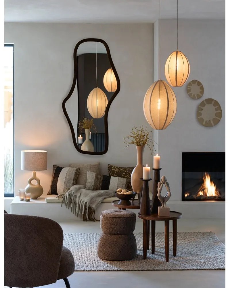 Kerámia fali dekoráció 22,5x26 cm Soleil – Light &amp; Living