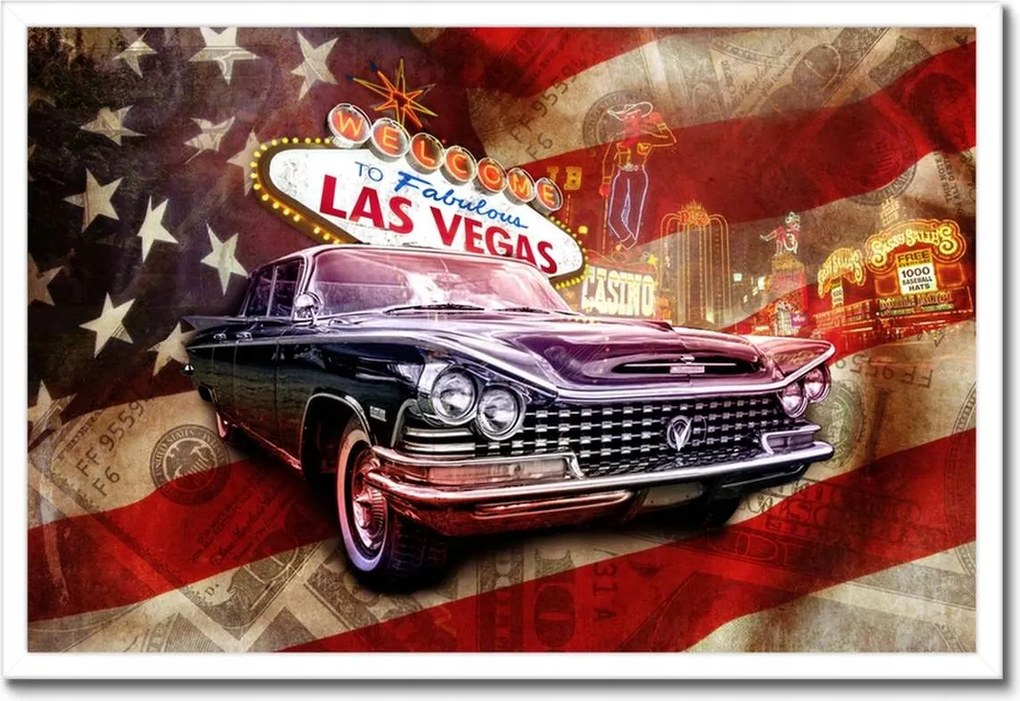 Poszterek keretben 60x40 Mesés Las Vegas