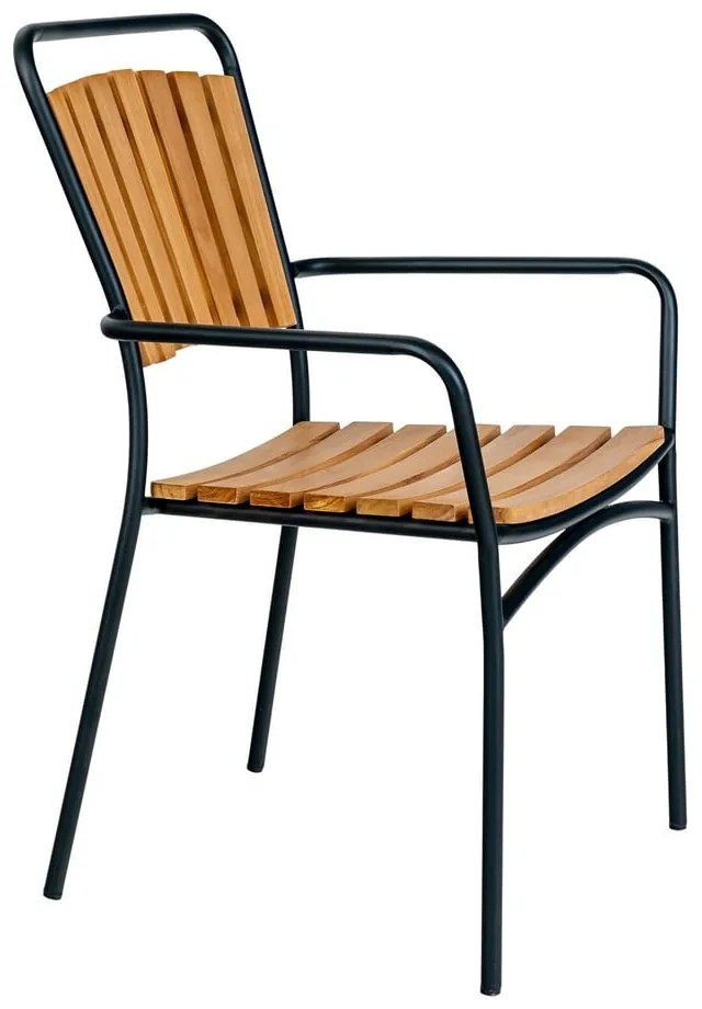 Natúr színű teakfa étkezőszék szett 2 db-os Cleveland – House Nordic