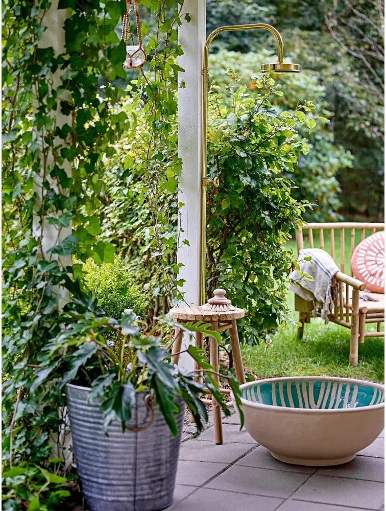 Natúr színű bambusz kerti fotel Sole – Bloomingville