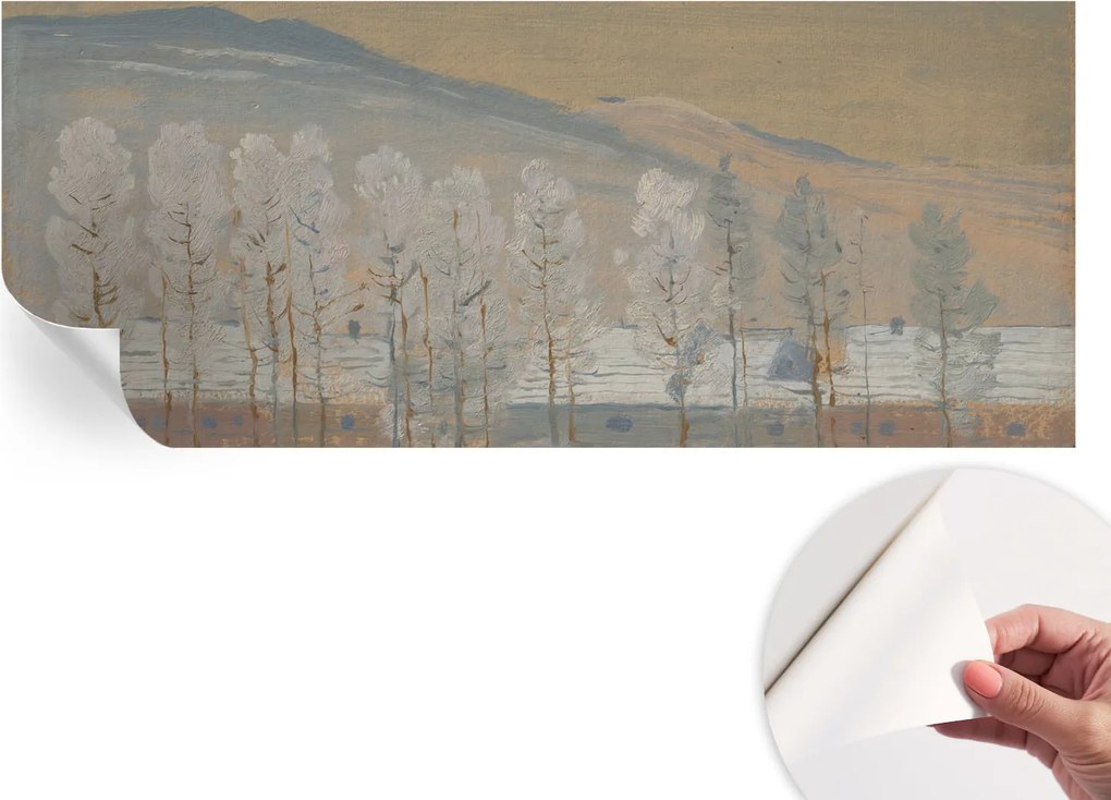 Fotótapéta Öntapadós Dekoratív tapéta Téli táj 250x104 cm