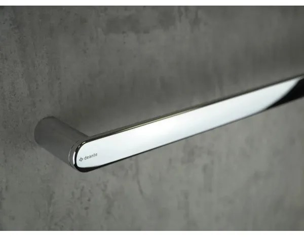 Deante ADR_0621 - ROUND falra szerelhető törölközőtartó 62,8 cm fényes króm