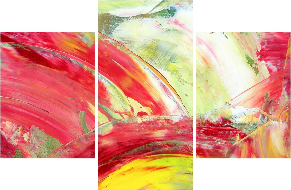 Absztrakció kép - festmény (90x60 cm)