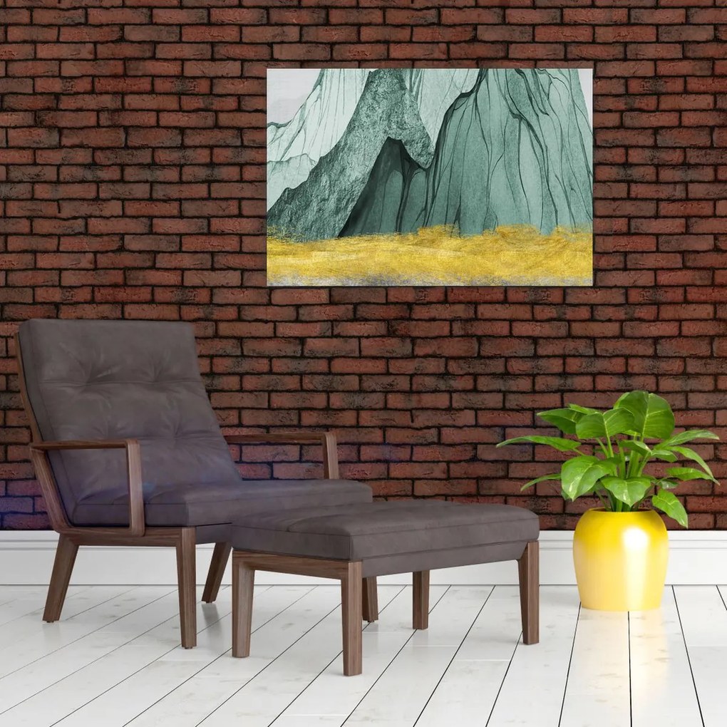 Kép - Smaragdhegység N⁰3 (90x60 cm)