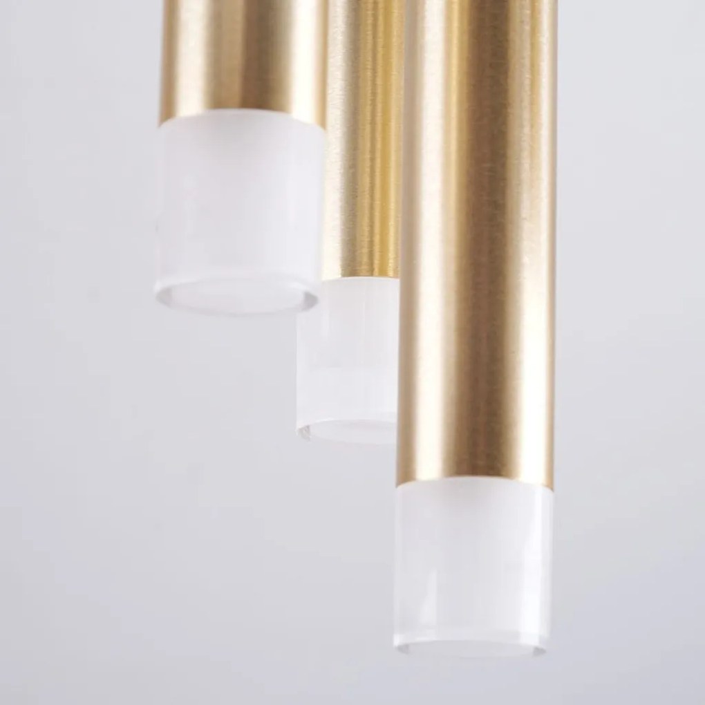 POLUX 326645 GLAM Glamour Mennyezeti Lámpa Fekete, Arany G9 IP20