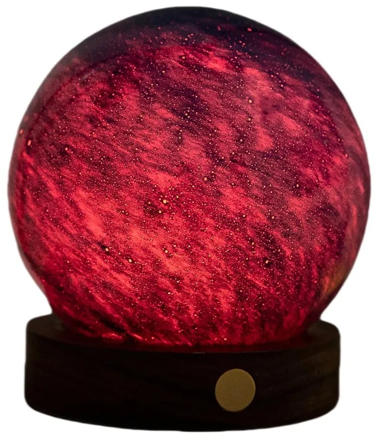 Sötét natúr színű USB fénydekoráció ø 8 cm Galaxy Breeze – Gingko