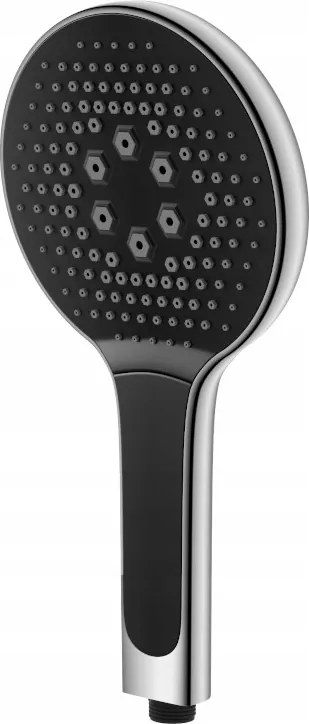 Zuhanyfej Króm/fekete SP6 Kohlman