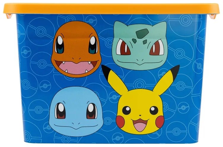 Pokémon Rock műanyag tároló doboz 7 L