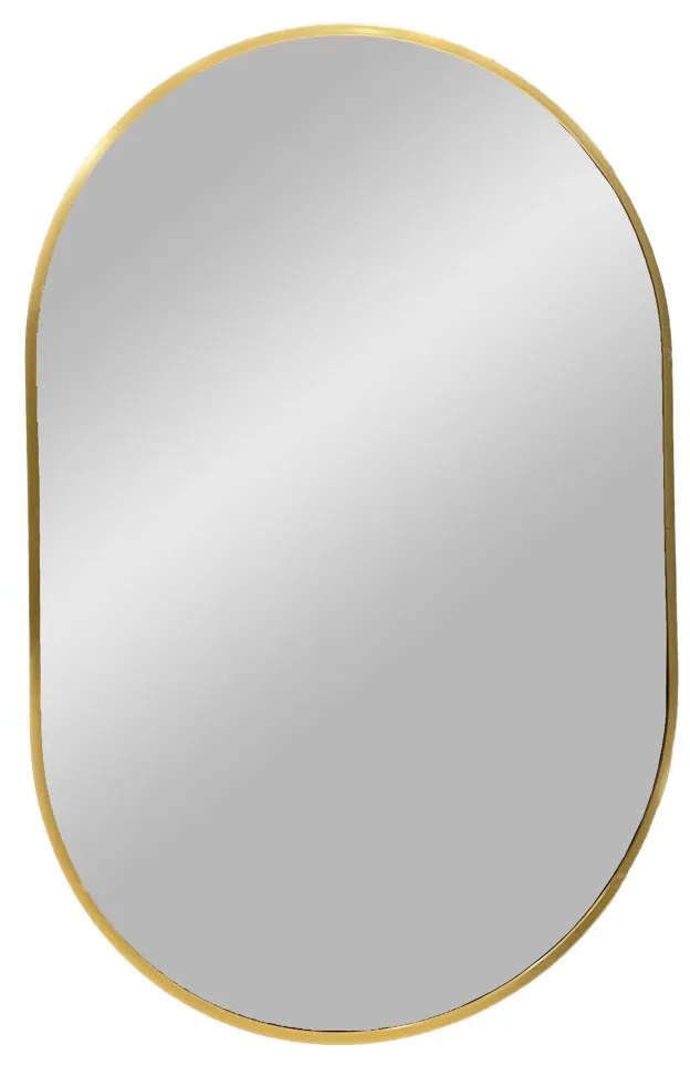 Madrid tükör alumínium, rézhatású, 50x80 cm