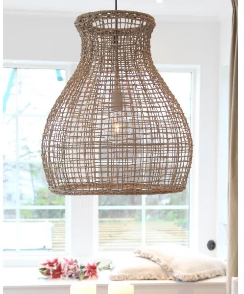 ByRydens 4200010-5507 - Csillár zsinóron SEAGRASS 1xE27/8W/230V