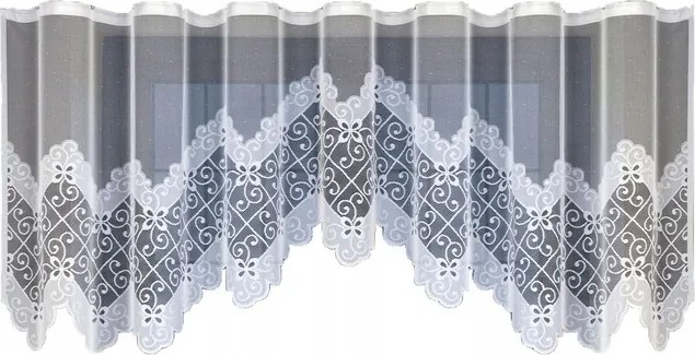 Mg Függöny karnis 21921 Fehér 300x120 Pol szalaggal