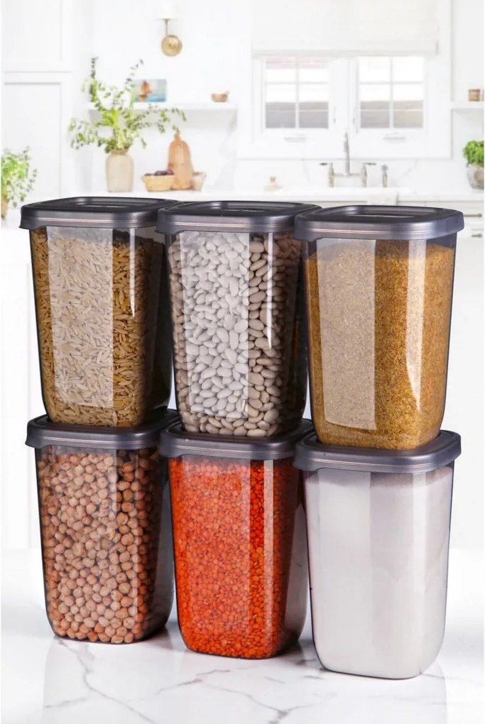 Ételtároló doboz készlet 6 db