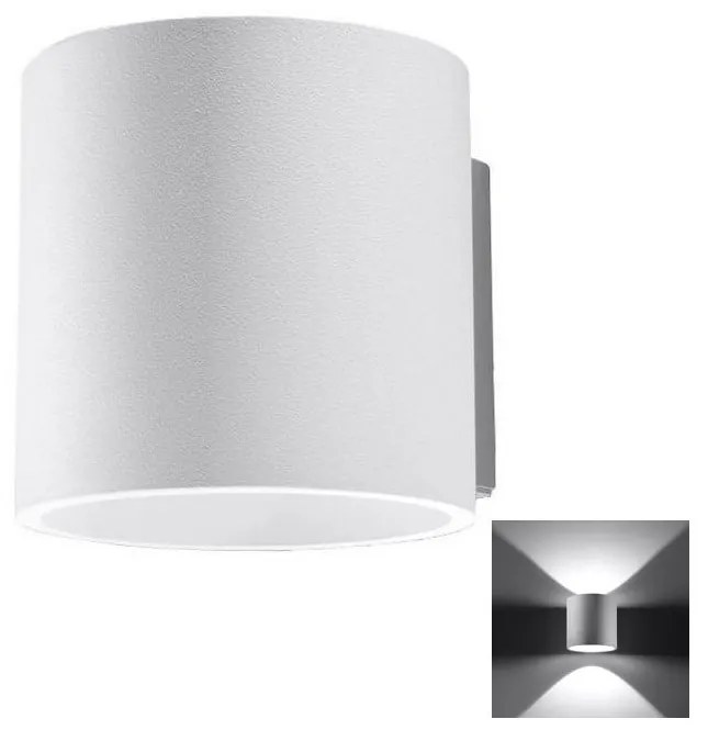 Sollux SL.0050 - Fali lámpa ORBIS 1 1xG9/40W/230V fehér SL.0050