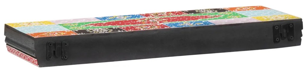 Falipolc 2 db 60x20x6 cm Masszív Mangófából