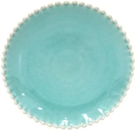 Pearlaqua türkiz agyagkerámia desszertes tál, ⌀ 22 cm - Costa Nova