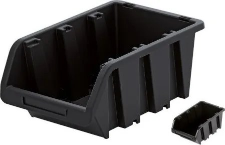 Raktári Tároló Doboz Fekete Truck Ktr23-S411 230X160X120Mm
