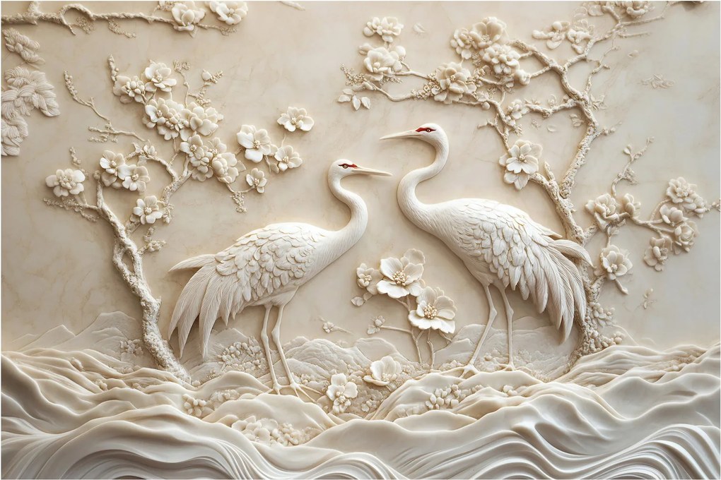 Kép - Kínai minta (90x60 cm)