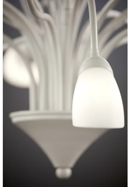 Jupiter 2062 - Láncos csillár GLORIOSA 15xG9/14W/230V krémszínű