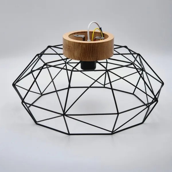 Brilagi - Mennyezeti lámpa WOODY BASKET 1xE27/60W/230V tölgy