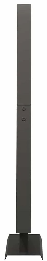 Fém karácsonyfa állvánnyal Fekete 90 cm Acél