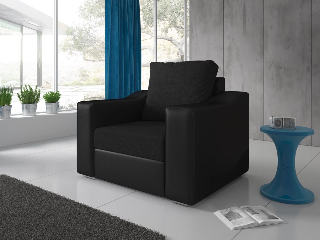 Fotel Winter (fekete). Akció -15%. 616066