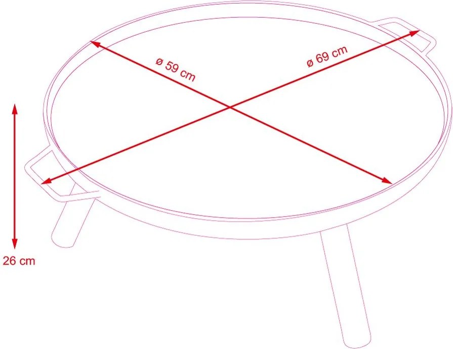 Avenberg MADISON Kerti tűzrakóhely