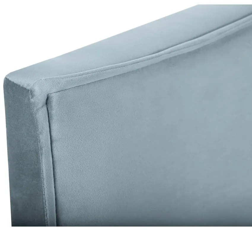 Világoskék ágytámla 180x120 cm Natalia – Milo Casa