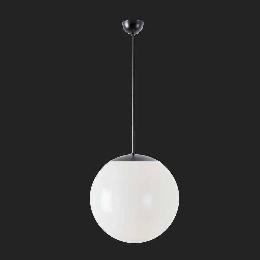 Osmont 61892 Isis P3 függesztett műanyag lámpa fekete/fehér IP40 4000 K 27W