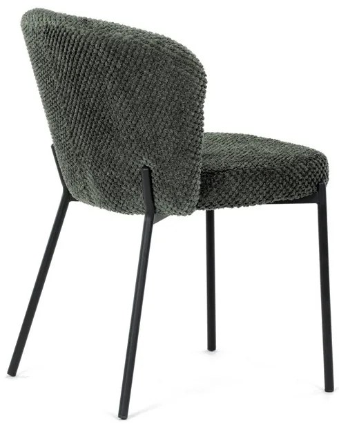 Zöld Bouclé Étkezőszék. CT-W1077 GRN2