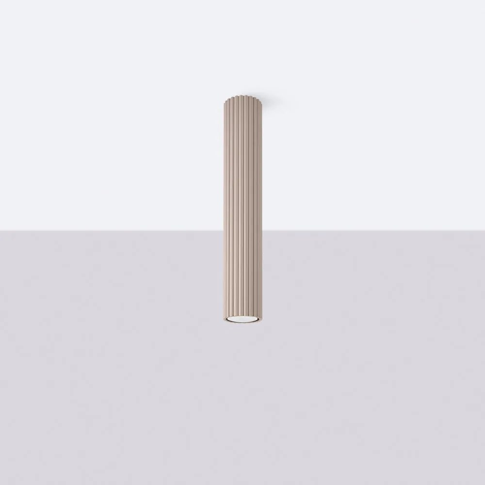 Szürkésbarna fém spotlámpa Gleam – Sollux