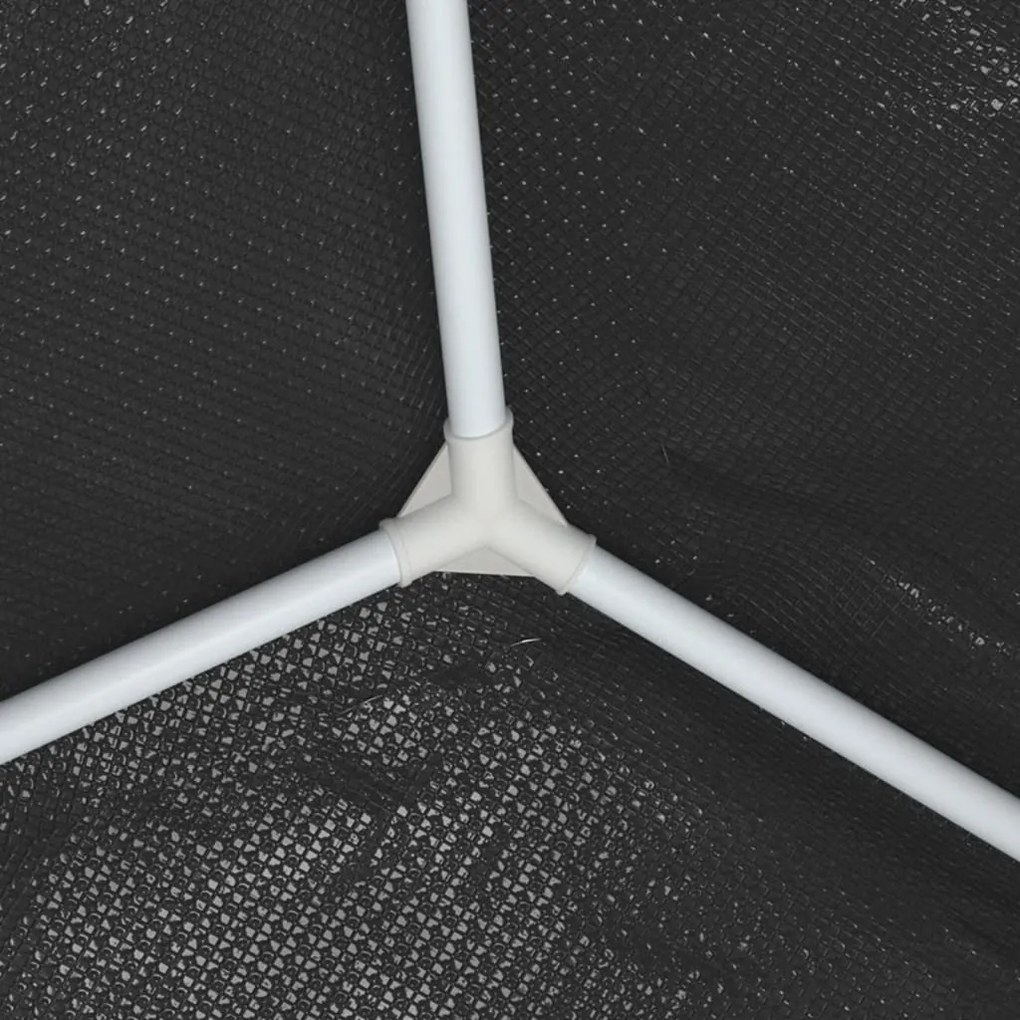 antracitszürke rendezvénysátor 4 x 6 m 90 g/m²