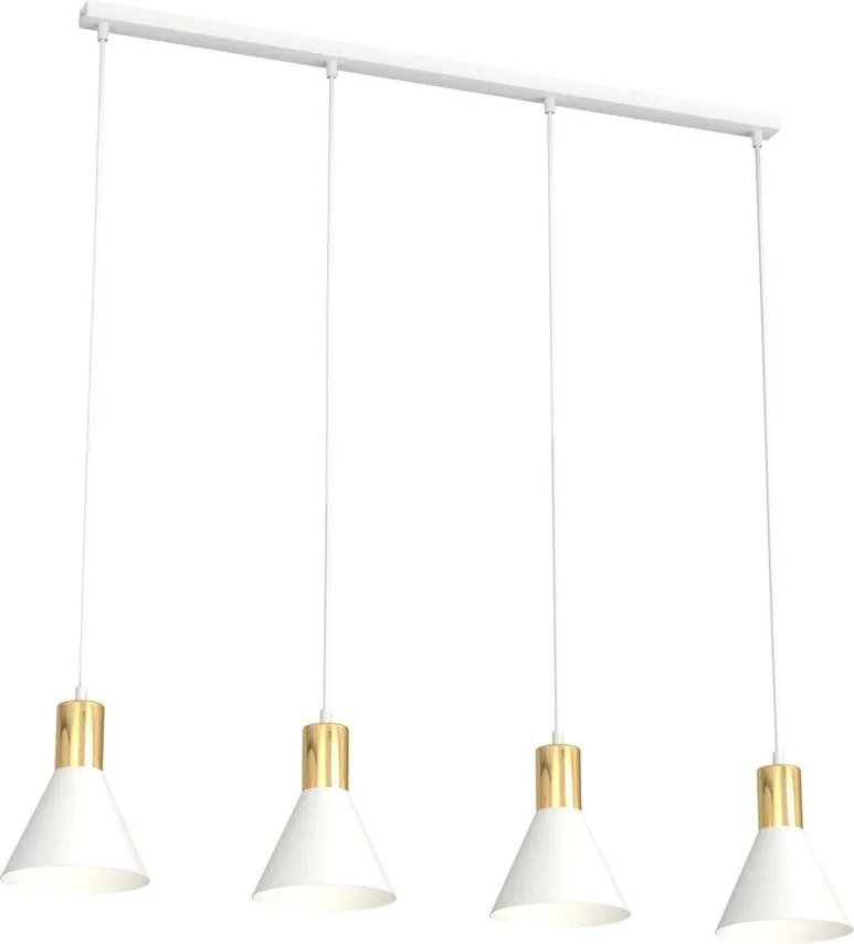 Emibig modern függeszték rosa fehér emi1389/4