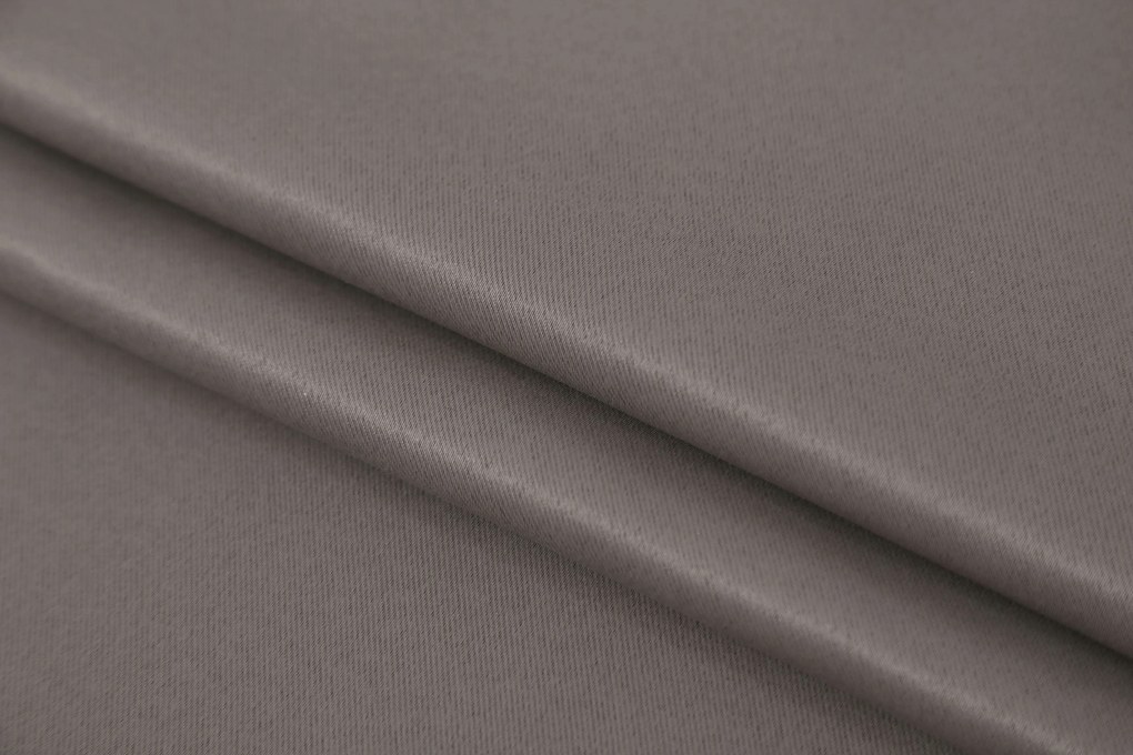 OXFORD szürkésbarna függöny 140x250 cm Felfüggesztés: Hullámos sínszalag